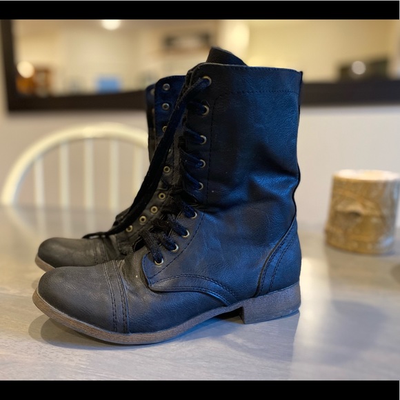 Victorian/Combat Boots - Picture 2 of 4